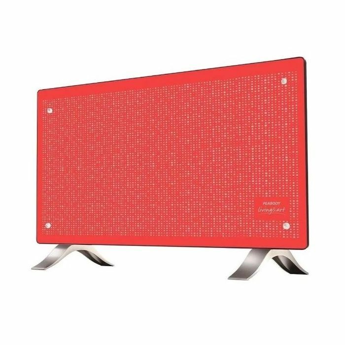 VITROCONVECTOR PEABODY PE-VC20RR - RAYAS ROJO, 2000W, C. ELECTRONICO, PIE DE PLÁSTICO - Vista principal