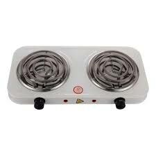 ANAFE ELECTRICO EMBASSY  HP3B2000 2 HORNALLAS BLANCO RESIST. ESPIRAL - 4605114