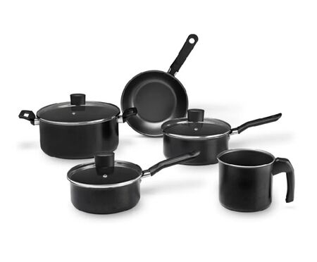 Linea Ebony - Set 5 Piezas Negro Brinox 7190400