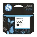 Cartucho HP 667 negro - Miniatura 1