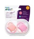 Chupetes Ultra Air Plain 2X Philips Avent 6-18M - SCF245/22 - Miniatura 2
