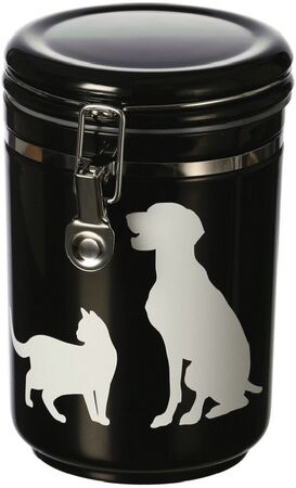 Contenedor Canister Perros Y Gatos Black X 1600 Ml COCOONING - 11797