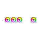 Pack x4 Ventiladores ARGB XPG Hurricane MAG 120 mm Blanco - Miniatura 2