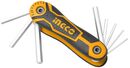 Juego De Llaves Allen De Bolsillo 2 A 8Mm Industrial Ingco HHK14081 - Miniatura 1
