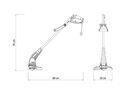 Bordeadora Electrica Tramontina AP1500T con Diametro de Corte de 280 mm 1500 W 220 V - Miniatura 3