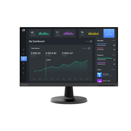 Monitor 24 Lenovo C24-40 VGA HDMI Negro