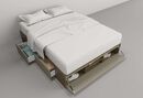 Box 1,60m 4 Caj 1pta Rev Nogal L.|gris C. Tables - Miniatura 3