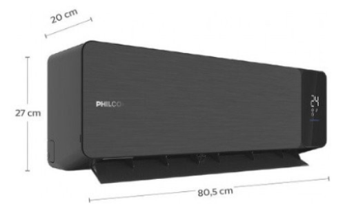 Aire Acondicionado Philco Split NEGRO 3400 W ON OFF Frio Calor - Vista principal
