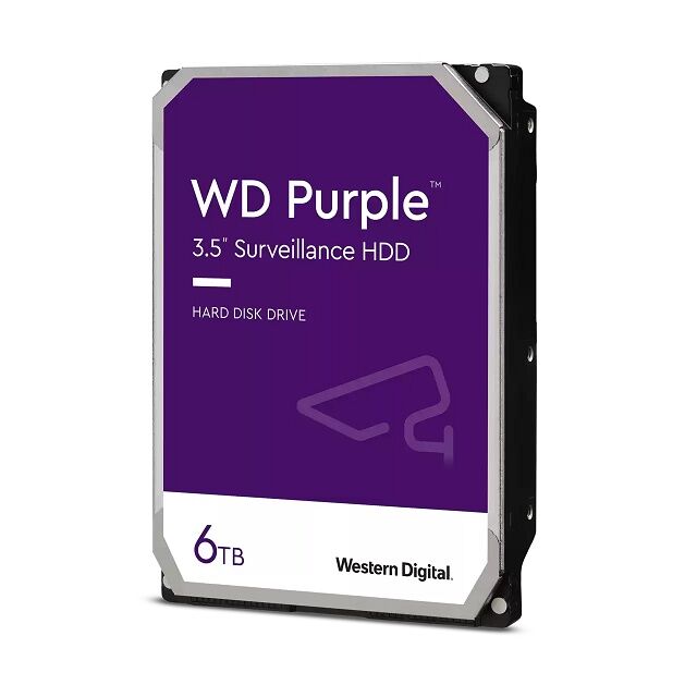 Disco Rig Western Int 6Tb SATAIII P Surveill 256Mb 5400RPM - Vista principal