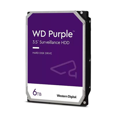 Disco Rig Western Int 6Tb SATAIII P Surveill 256Mb 5400RPM