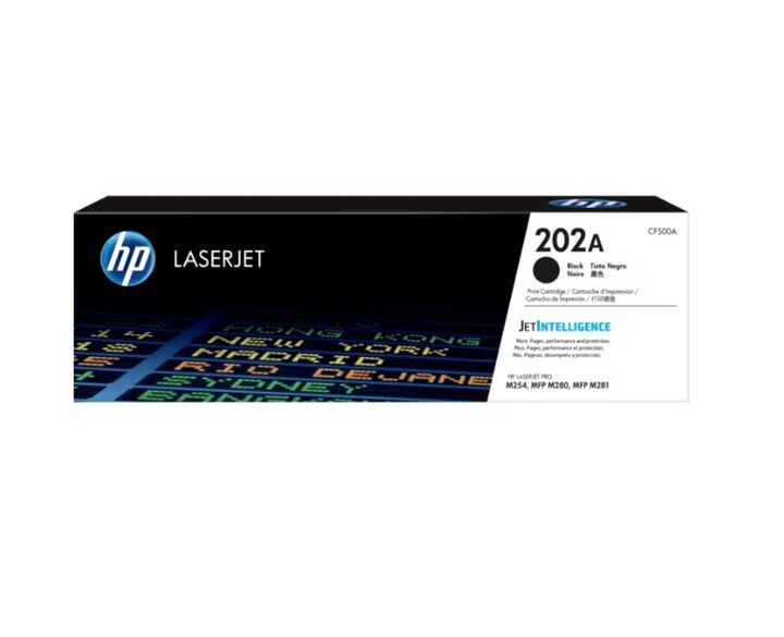 Toner HP 202A Black LaserJet Cartridge - Vista principal