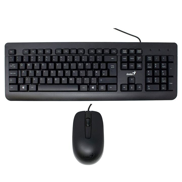 Teclado y Mouse Genius KM-160 USB - Vista principal