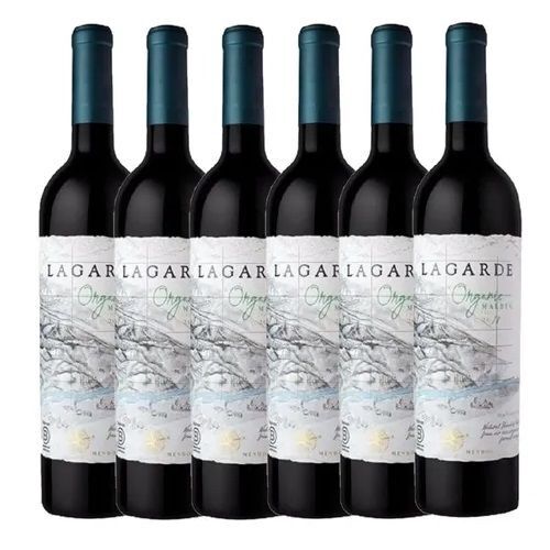 Vino Lagarde Organic Malbec X 6 Unidades G-AC041 - Vista principal