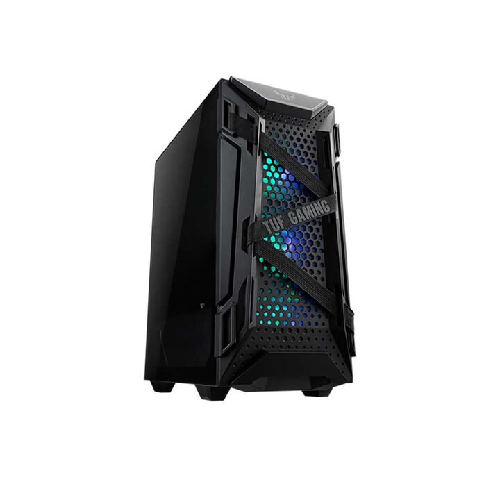 Gabinete Asus GT301 TUF Gaming RGB Vidrio Templado Black - Vista principal