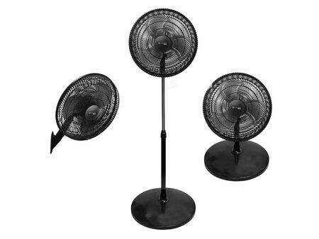 VENTILADOR DE PIE WHITENBLACK WBVP18M 18¨´ASPAS METALICAS - 4608349 