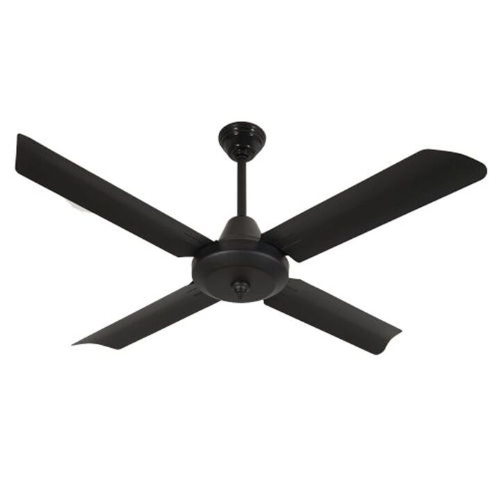 Ventilador Techo Severbon 4 Palas Madera Wengue Negro - Vista principal