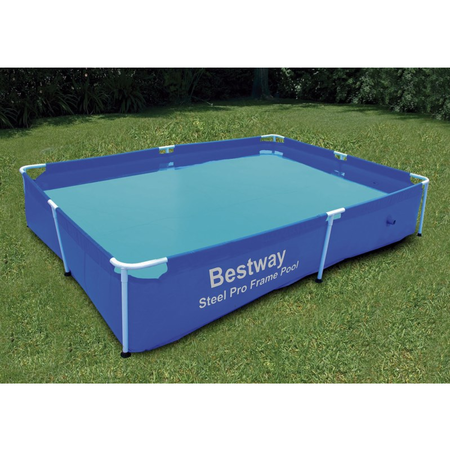 Pileta Bestway Estructural Rectangular Steel Pro 1500L