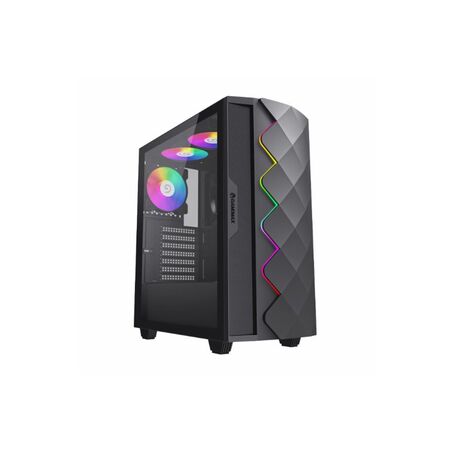 Gabinete Gamemax Diamond CP BK 4x Fan ARGB ATX