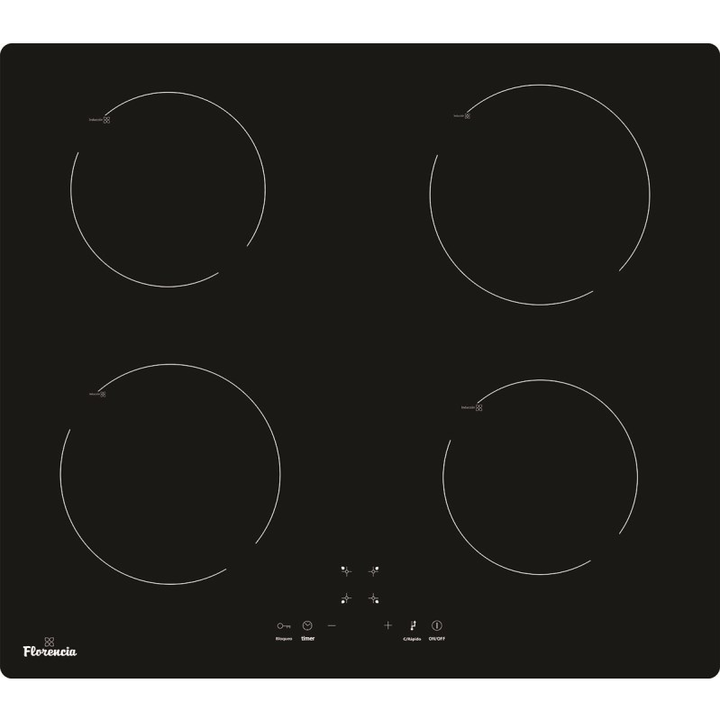 Anafe Electrico Florencia Induccion 4 Hornallas 6889F - Vista principal