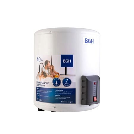Termotanque electrico BGH BTE-040EC15MD blanco 40L 220V