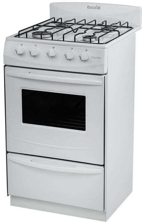 Cocina Escorial Gas Natural Candor S2 4 Hornallas 51Cm - Vista principal
