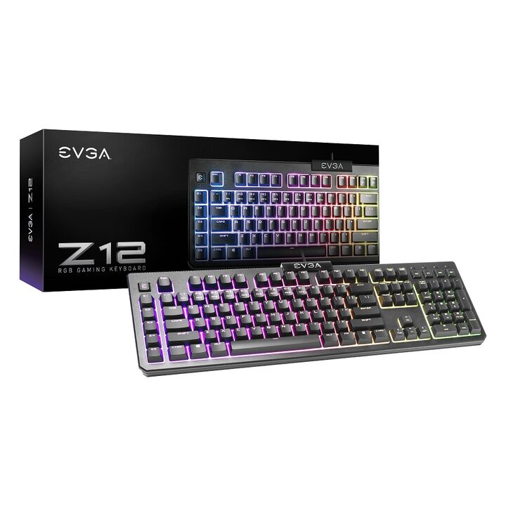 Teclado EVGA Z12 RGB Switch Membrane - Vista principal