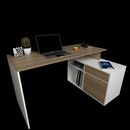 Escritorio Con Mueble Bajo Olmo F. Everest Tables - Miniatura 1