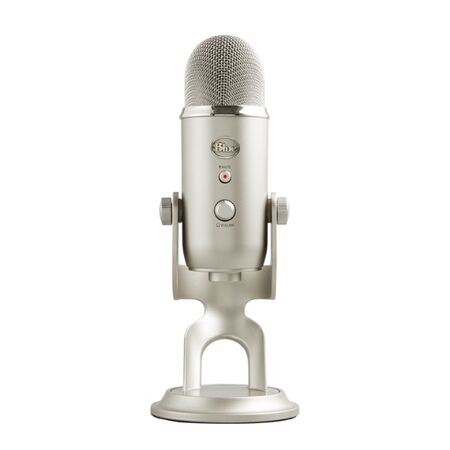 Microfono Logitech Yeti Silver Edition 988-000506