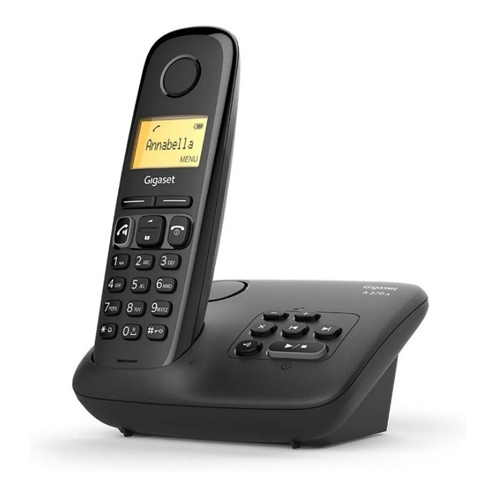 Telefono Inalambrico Gigaset A270a Contestador Manos Libres - Negro - Vista principal