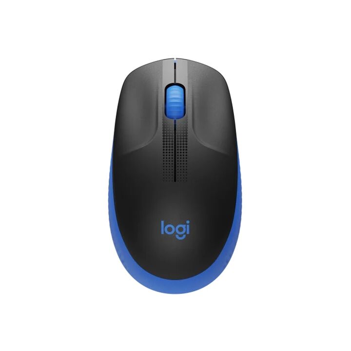 Mouse Logitech Wireless M190 Black|Blue 910-005903 - Vista principal