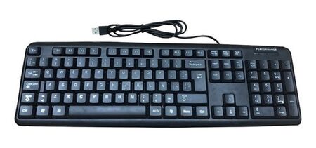 Teclado Usb Gfast Keq-022 15 Hot Key Negro