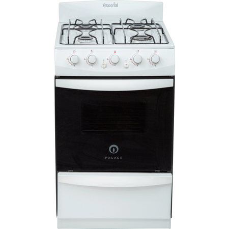 Cocina Gas Natural Escorial Palace Cristal Lx S2 4 Hornallas 51Cm