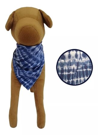 Bandana Para Mascotas Talle L Batik Azul - 0766871822010-B