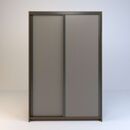 Placard Corredizo 1,20 2 Cajones Nogal L. Gris C. Tables - Miniatura 2