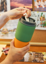 Vaso Térmico Asobu Pick Me Up 590ml - Pastel Green - Miniatura 3