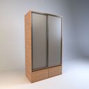 Placard Corredizo 1,20 2 Cajones 2 Zapateros Olmo F. Gris C. Tables - Miniatura 4