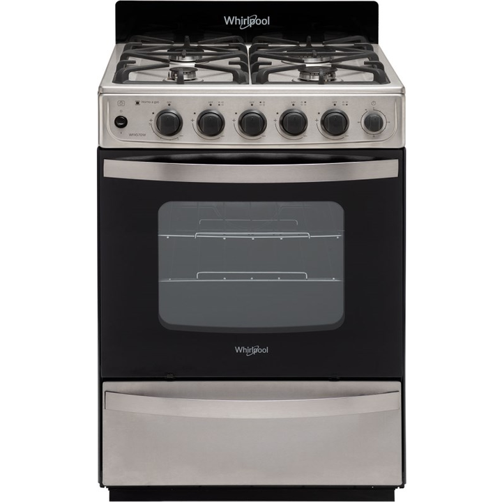 Cocina Multigas Whirlpool Wfx57Di 4 Hornallas 56Cm - Vista principal