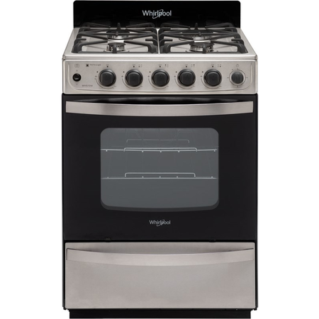 Cocina Multigas Whirlpool Wfx57Di 4 Hornallas 56Cm