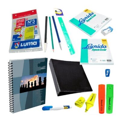 Kit Secundaria utiles Colegio - G-AC030