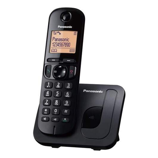 Teléfono Inalambrico Panasonic Kx-tgc250 Altavoz Bloq Llamad - Negro - Vista principal