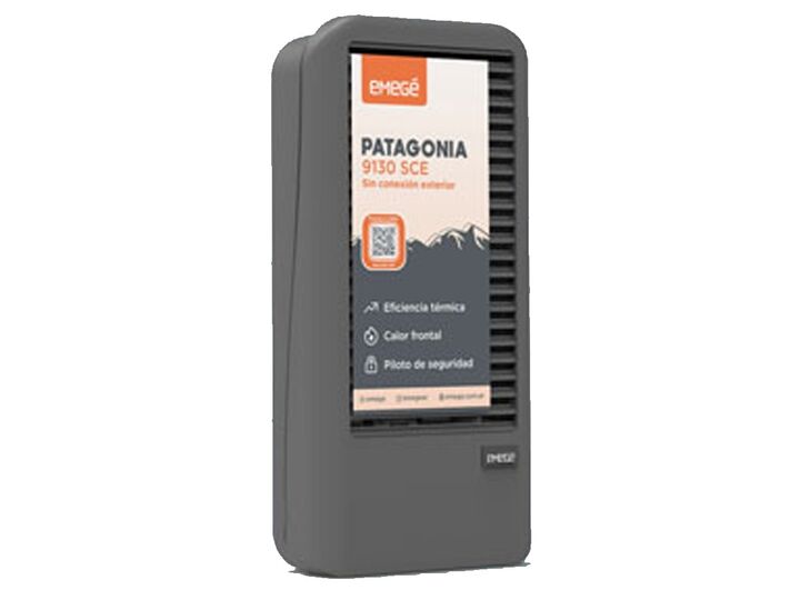 Calefactor Emege Patagonia 3000 Sin Salida Multigas - Vista principal