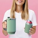 Vaso Asobu Duplex 660 ml  360 ml - Basil Green - Miniatura 4