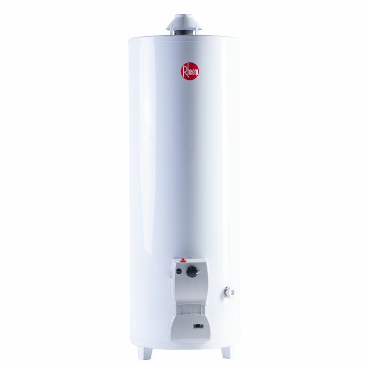 Termotanque Rheem a Gas 120 Litros Pie TPG120GNRH Garantia 10 Años - Vista principal