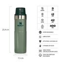 Vaso Termico One Hand Verde 591 Ml Stanley 10-06441-025 - Miniatura 2