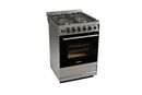 Cocina Florencia 5838S SEMI INDUSTRIAL ENCENDIDO LUZ 56CM ACERO INOX - Miniatura 1