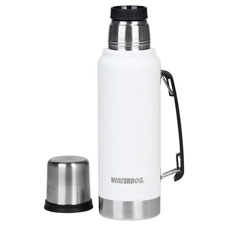 Termo Acero Inox 1 Lt Blanco Waterdog OMBU1000WH