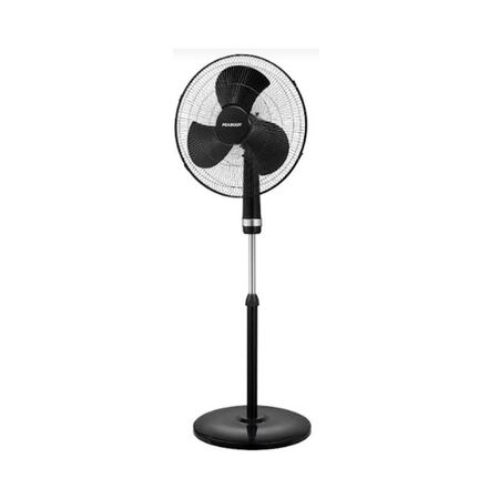 VENTILADOR DE PIE PEABODY PE-VP1860N - 18", 60W, 3 PALETAS PLASTICAS, 3 VELOCIDADES