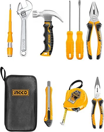 Set Herramientas 9Pcs Ingco HKTH10809