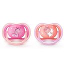 Chupetes Ultra Air Deco 2X Philips Avent 6-18M - SCF345/22 - Miniatura 1