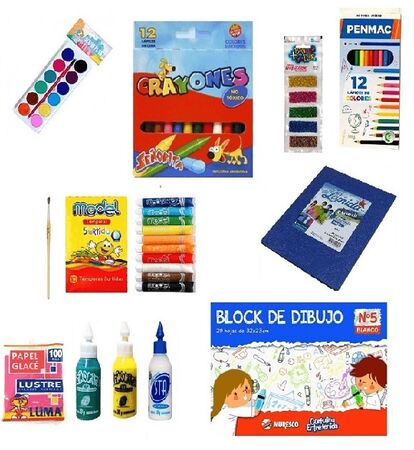 Kit Prescolar utiles Colegio Jardin - G-AC028